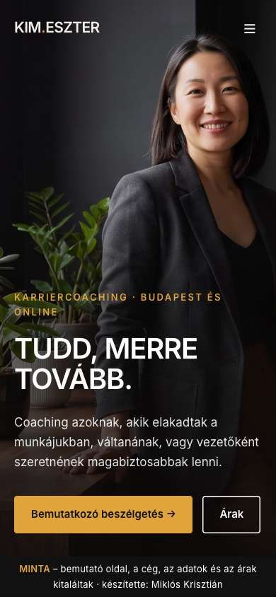 Sötét, prémium – mobil nézet