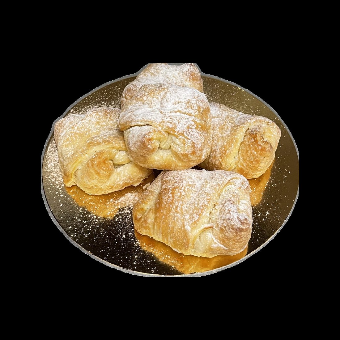 Vajas croissant — eredeti fotó