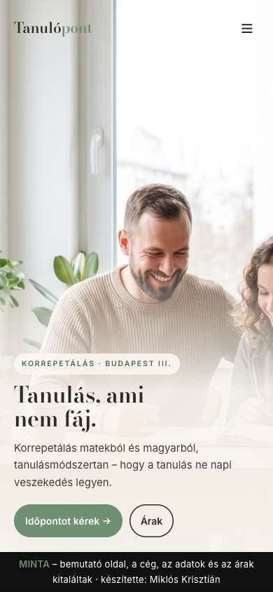 Világos, meleg – mobil nézet