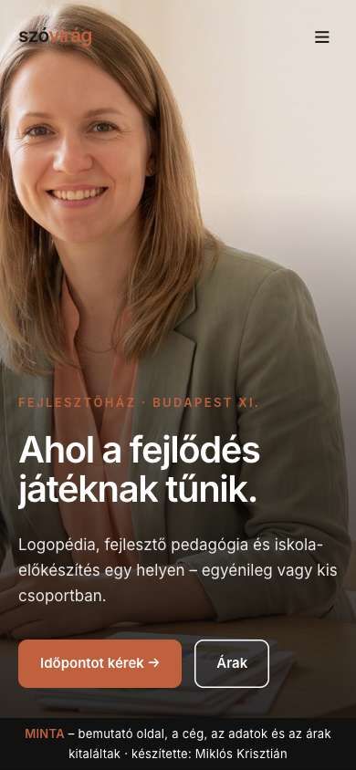 Színes, modern – mobil nézet