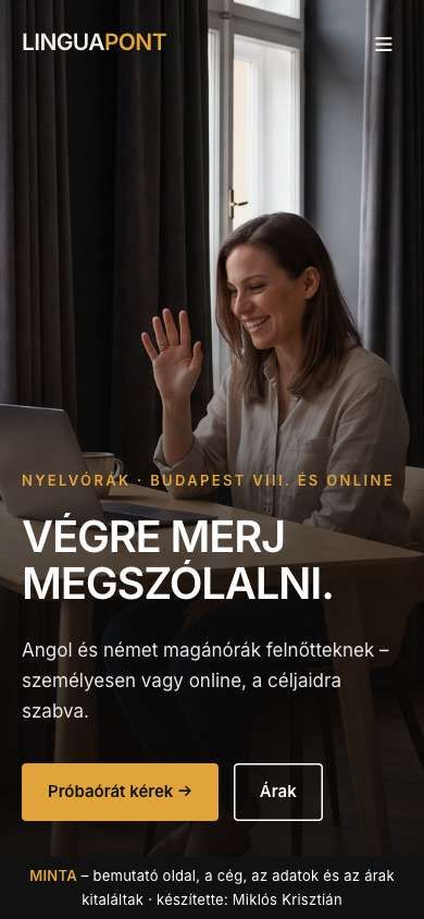 Sötét, prémium – mobil nézet