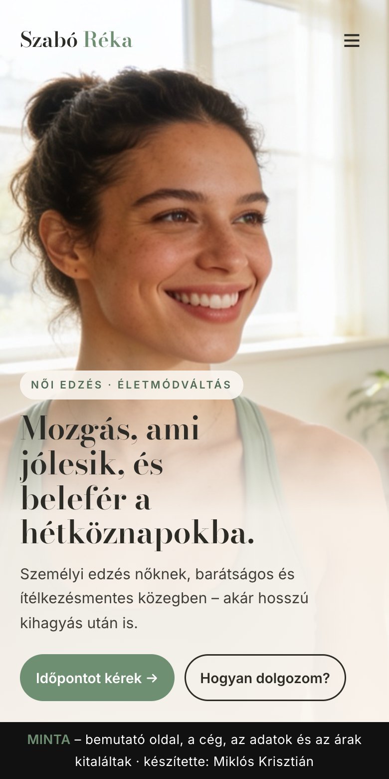 Életmód stílus – mobil nézet
