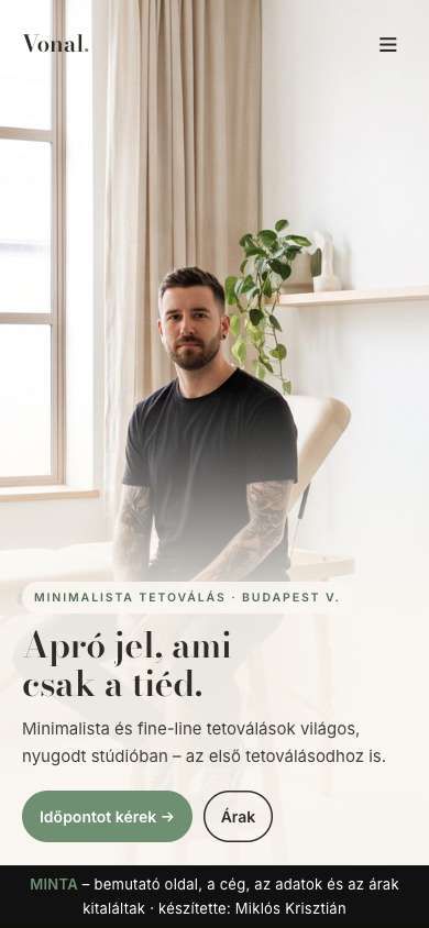 Világos, meleg – mobil nézet